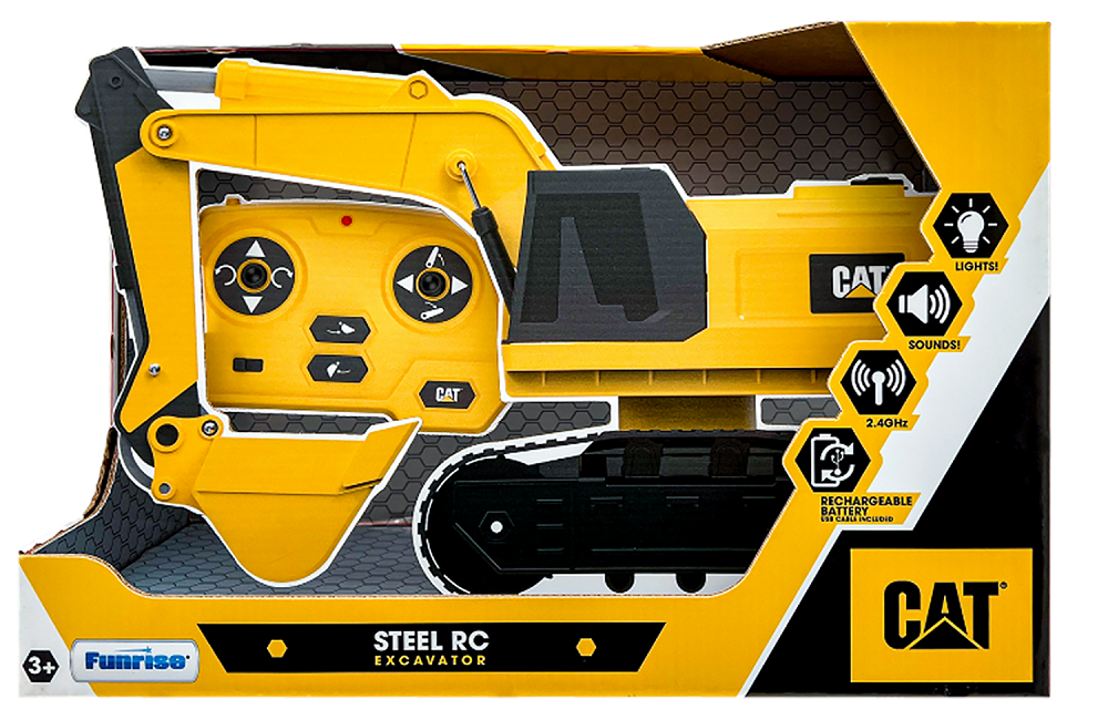 CAT RC Excavator コントローラー付き CAT RC Excavator コントローラー付き RC excavator Cat - Free